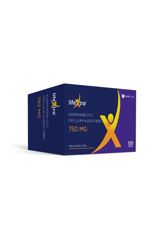 Tab İlaç - Lıfextra Karnıyarık Otu 750 Mg 120 Kapsül 