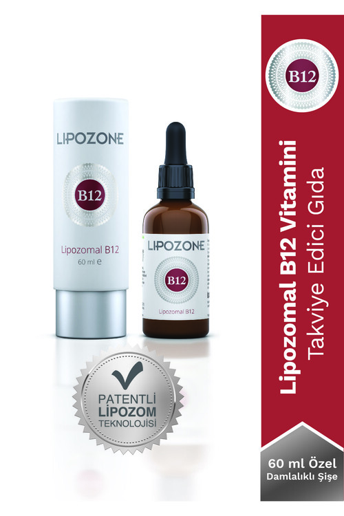 Lipozone - Lipozone Lipozomal Vitamin B12 60 ml Damla