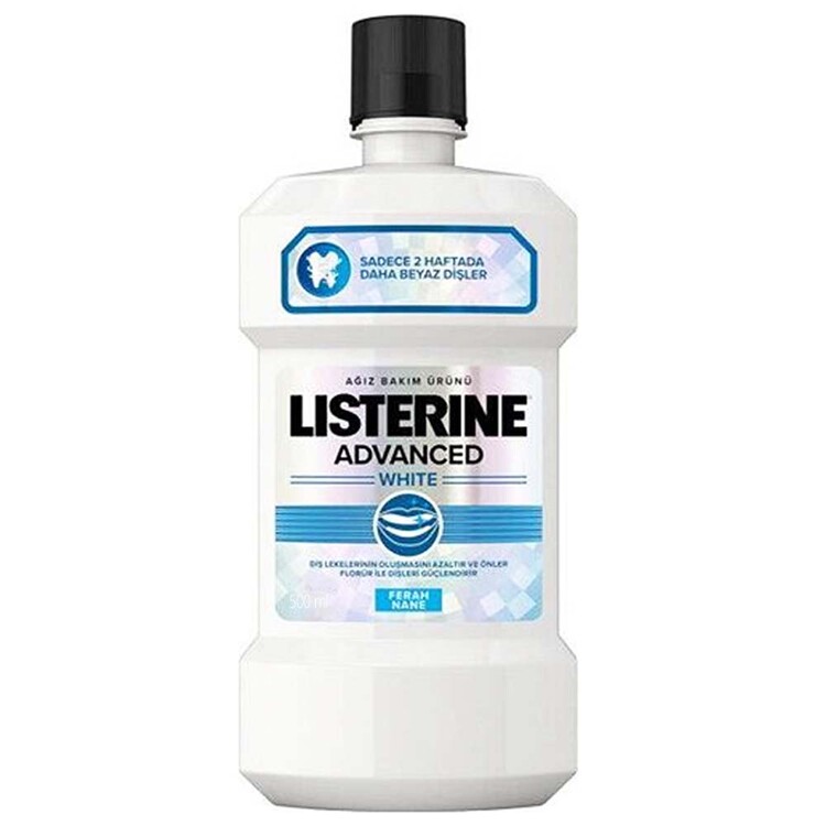 Listerine - Listerine Advanced White Beyazlatıcı Gargara 500 m