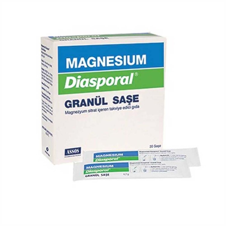 Assos - Magnesium Diasporal 300 gr 20 Granül Saşe