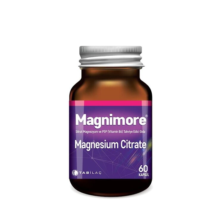 Magnimore - Magnimore Magnesium Citrate 60 Kapsül