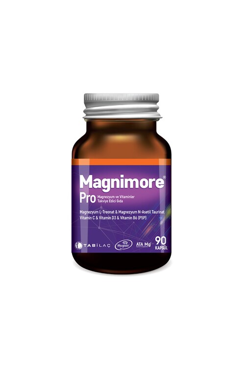 Magnimore - Magnimore Pro Magnezyum Ve Vitaminler Takviye 