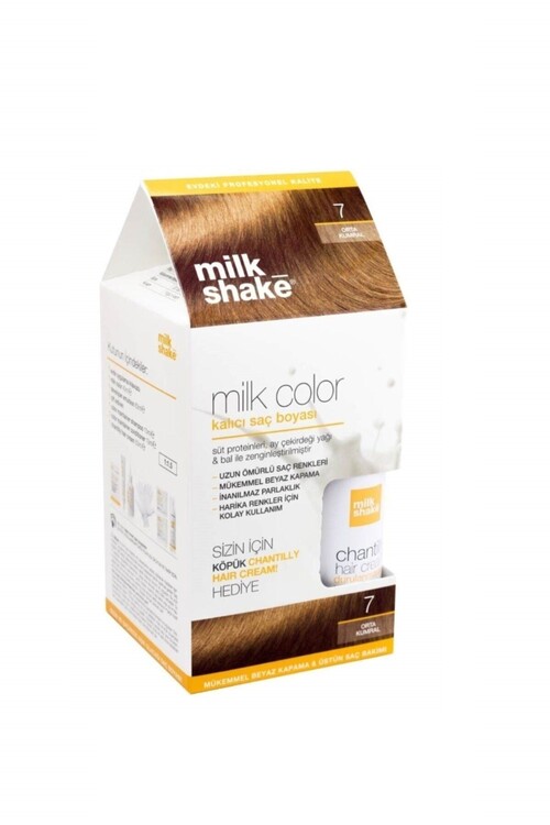 Milkshake - Milk_Shake Orta Kumral 07 Saç Köpüğü Saç Boyası 86
