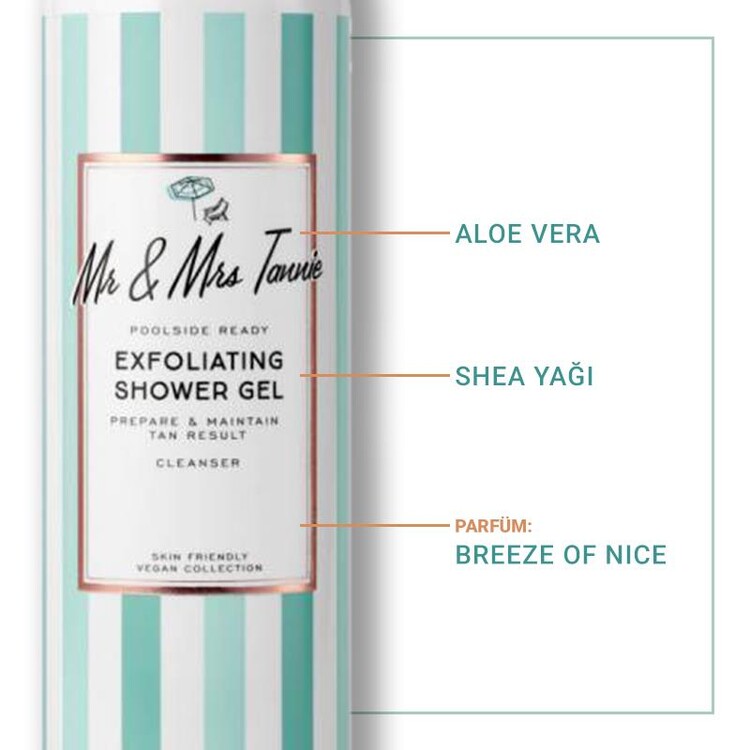 Mr & Mrs Tannie Peeling Etkili Duş Jeli 200ml