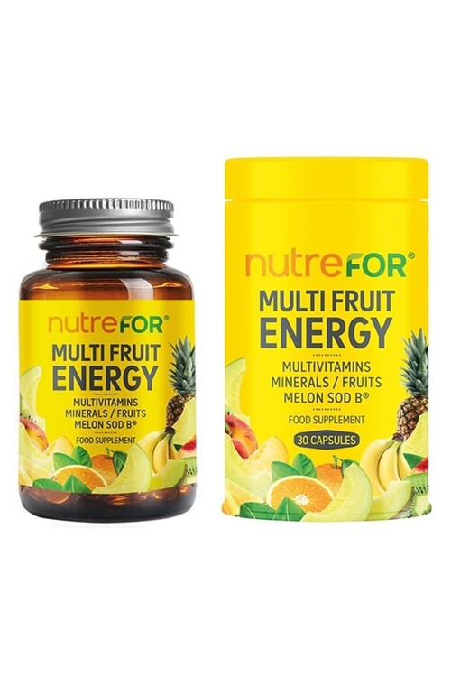 Nutrefor - Nutrefor Multi Fruit Energy 30 Kapsül