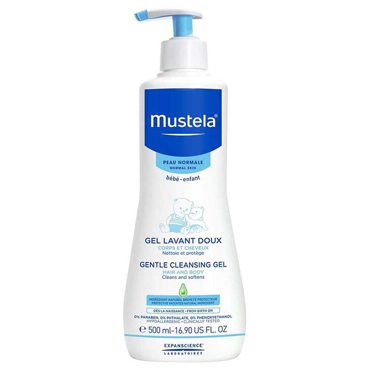 Mustela - Mustela Gentle Cleansing Gel Yenidoğan Şampuanı 500 ml