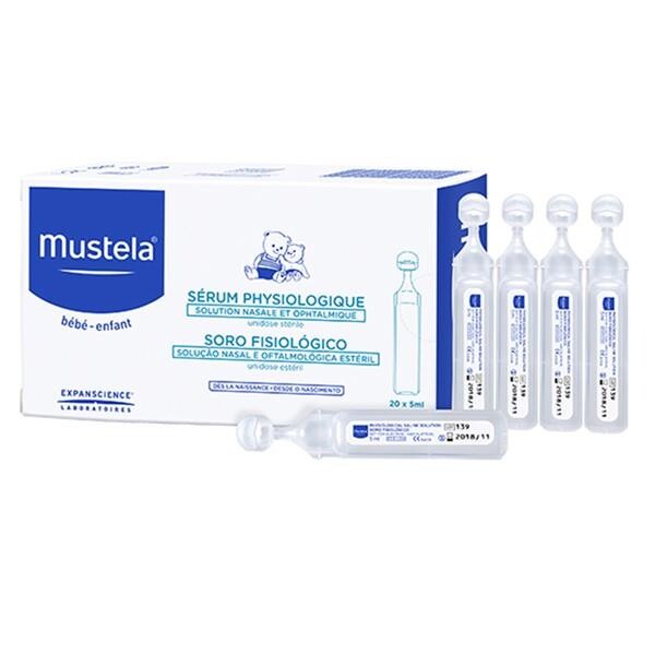 Mustela - Mustela Serum Fizyolojik 20x5 ml Tek Dozluk Filako