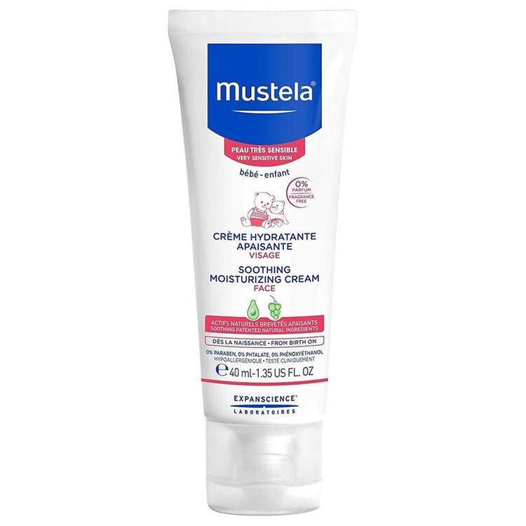 Mustela Soothing Moisturizing Cream Face 40ml