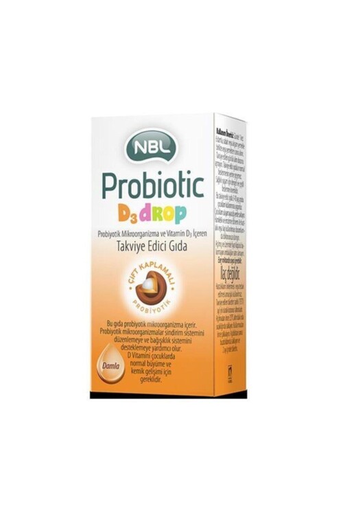 NBL Probiotic D3drop Takviye Edici Gıda 7.5 ml