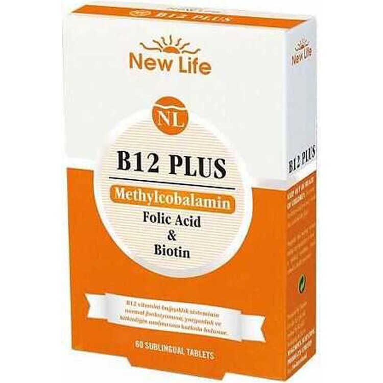New Life - New Life B12 Plus 60 Tablet