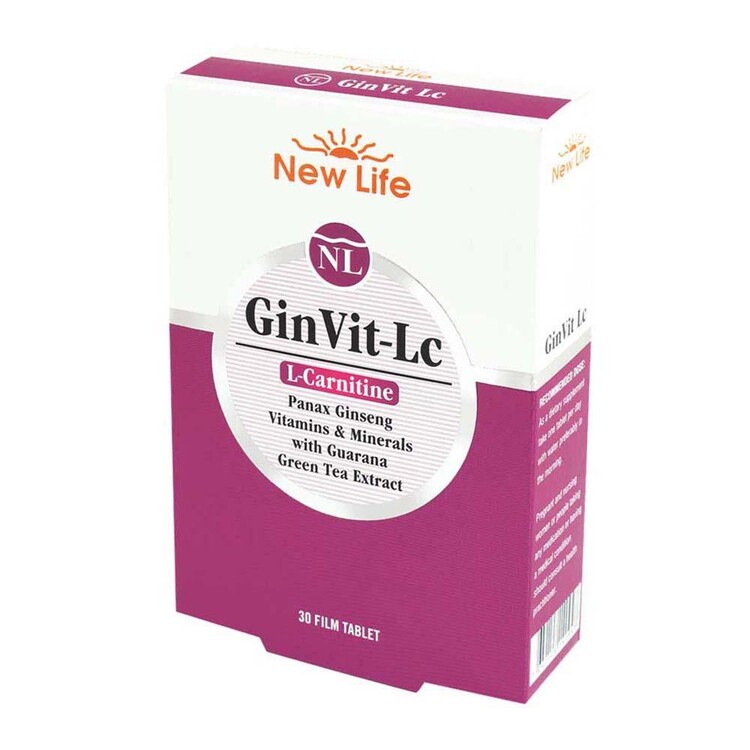 New Life - New Life GinVit-LC 30 Tablet