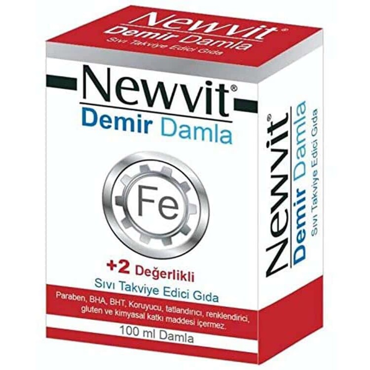 Newvit - Newvit Demir Damla 2 x 50 ml