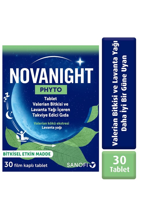 Novanight Phyto 30 Tablet Valerin Bitkisi Ve Lavan