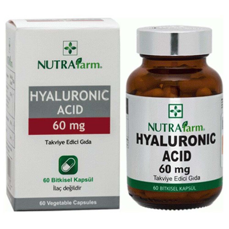 Nutrafarm Hyaluronik Asit 60 mg 60 Kapsül - Thumbnail