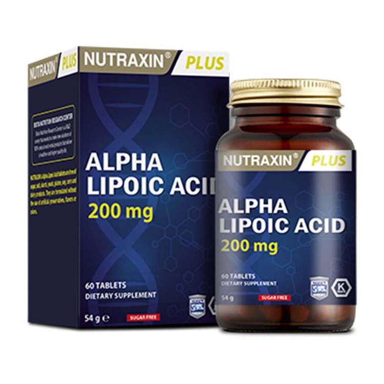 Nutraxin - Nutraxin Alpha Lipoic Acid 200 Mg 60 Tablet