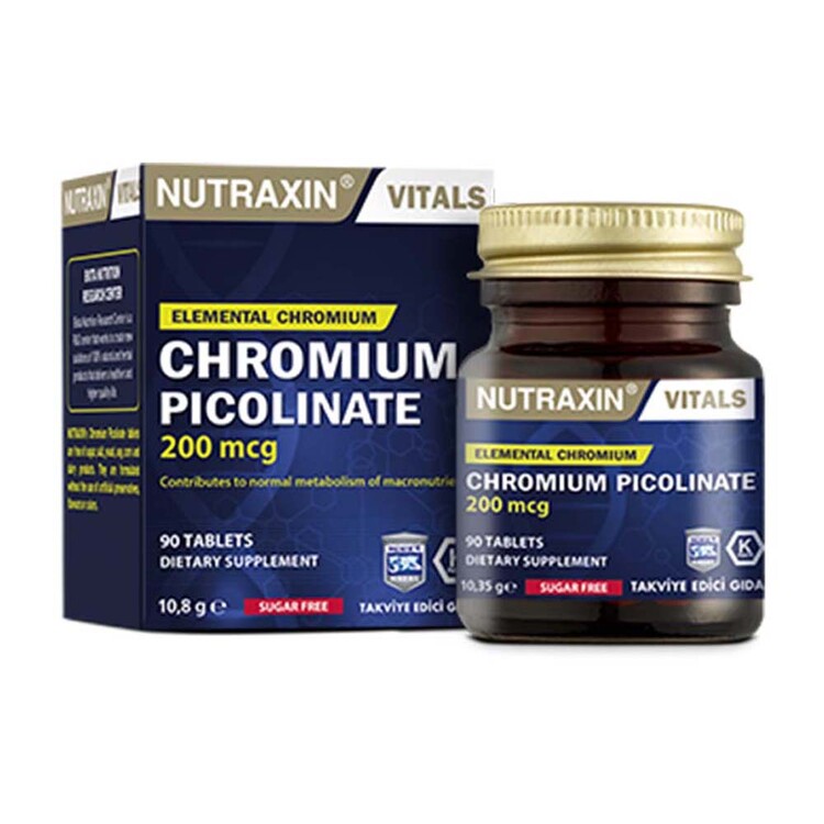 Nutraxin - Nutraxin Chromium Picolinat 90 Tablet