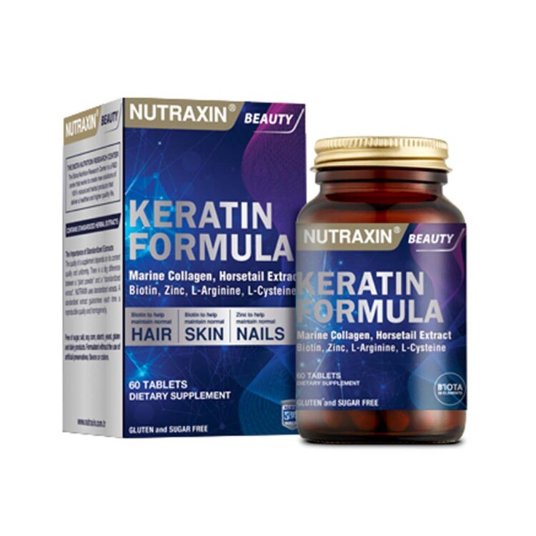 Nutraxin - Nutraxin Keratin Formula 60 Tablet