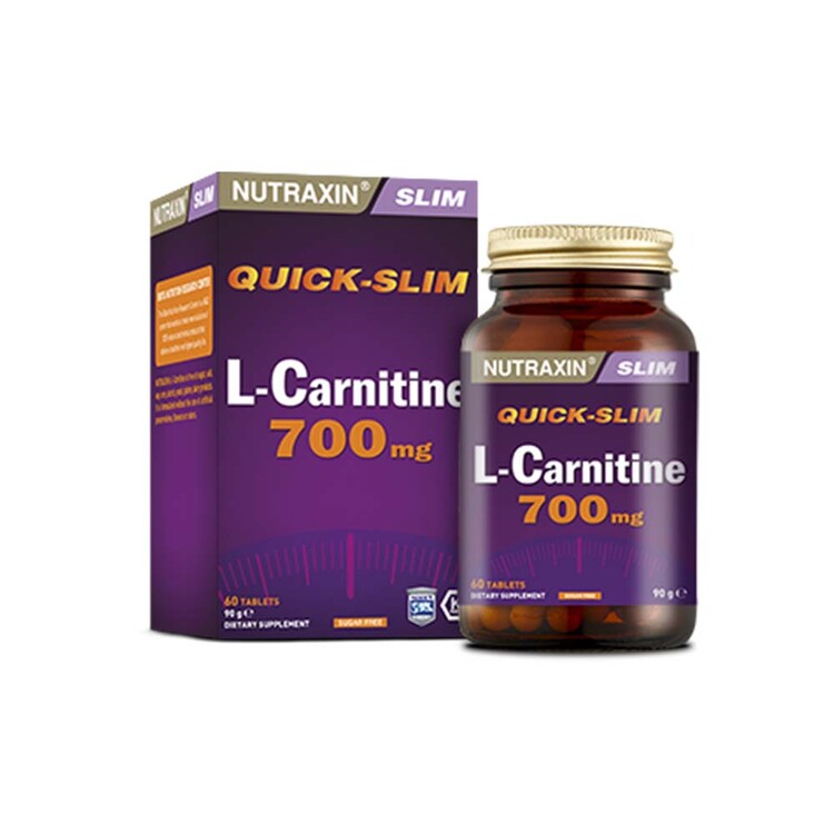Nutraxin - Nutraxin L Carnitine 60 Kapsül