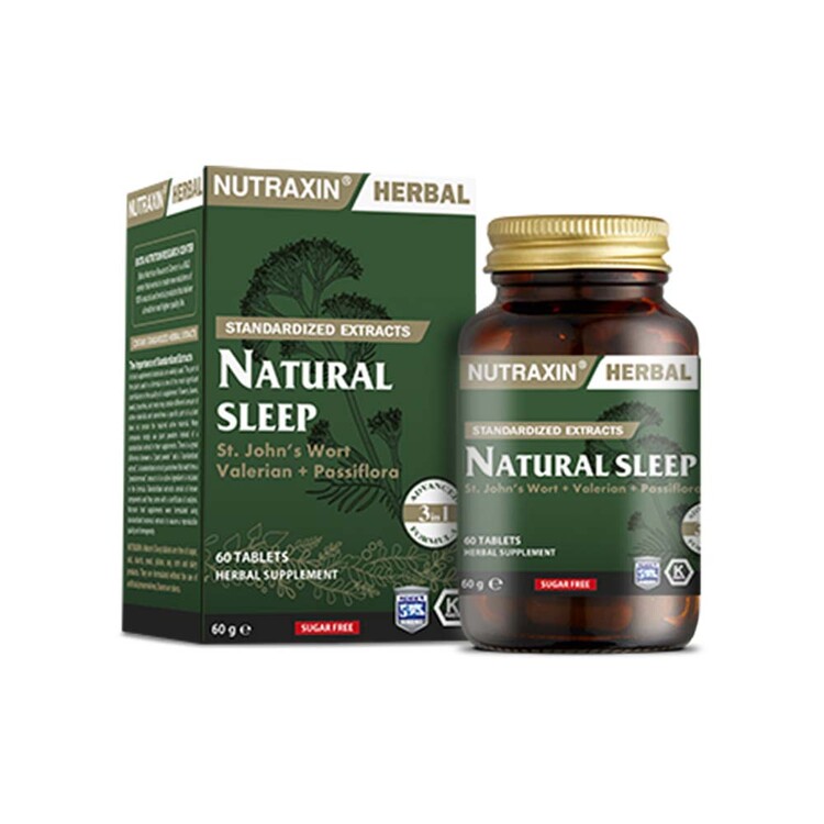 Nutraxin - Nutraxin Naturel Sleep 60 Kapsül