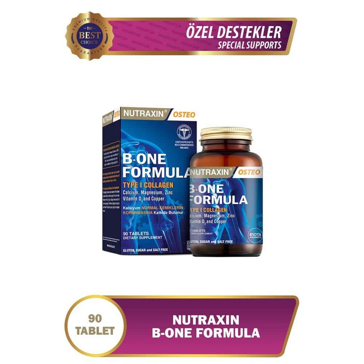 Nutraxin Osteo B-One Formula Type I Collagen 90 Ta