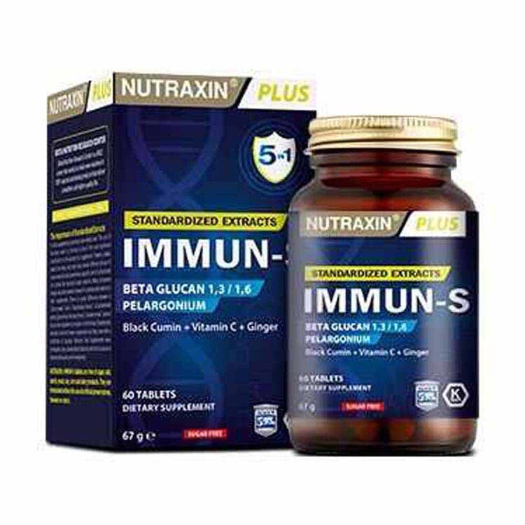 Nutraxin - Nutraxin Plus Immun-S 60 Tablet