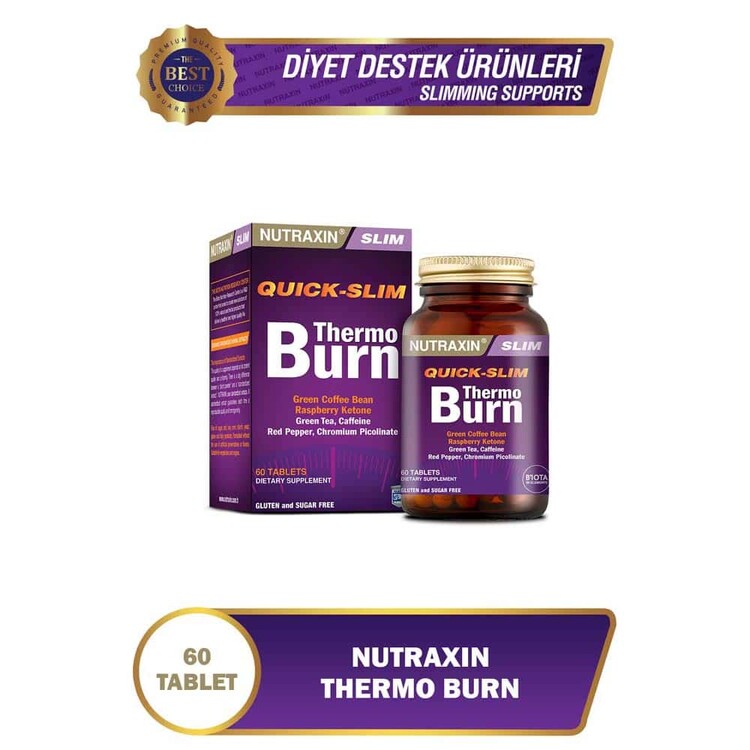 Nutraxin Quick Slim Thermo Burn 60 Tablets