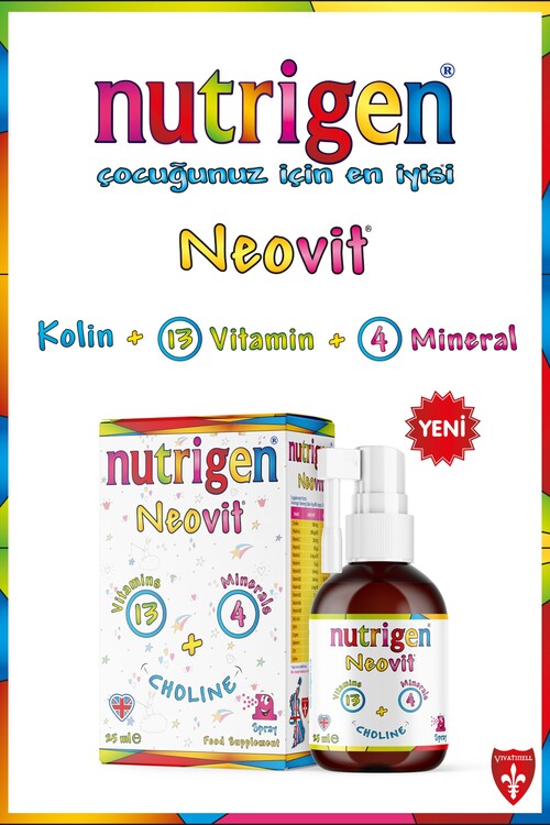 Nutrigen Neovit Neonatal Kolinli Vitamin Mineral 