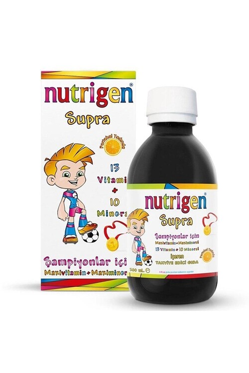 Nutrigen - Nutrigen Supra Portakal Aromalı Şurup 200 ml