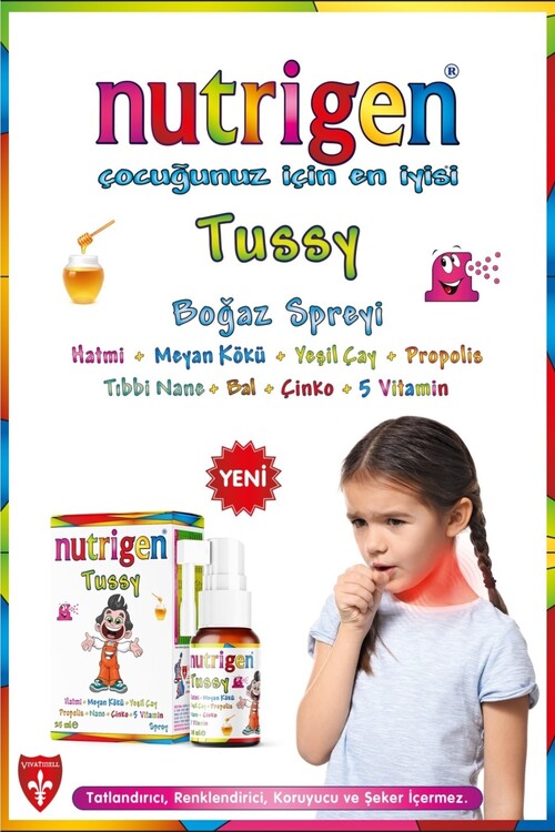 Nutrigen Tussy Ağız Spreyi 25 ml