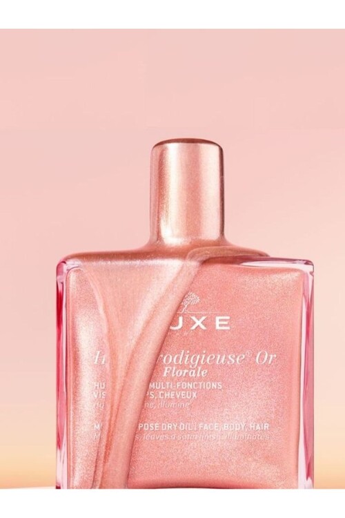Nuxe Huile Prodigieuse OR Pembe Parıltılı Çiçeksi Çok Amaçlı Kuru Yağ 50 ml