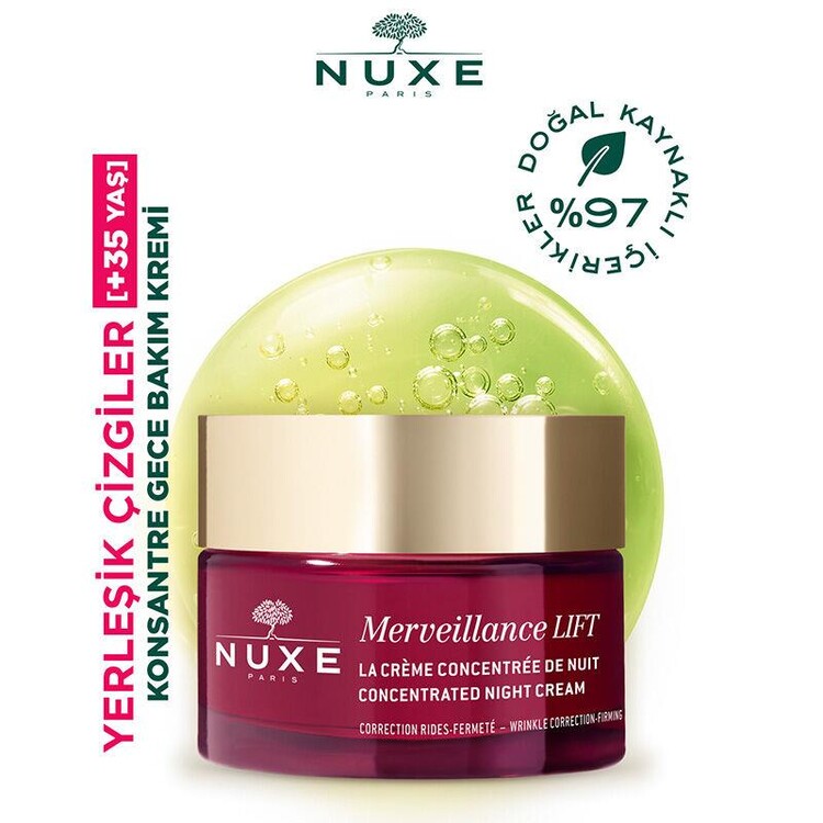 Nuxe Merveillance Lift Concentrated Night Cream 50 Ml