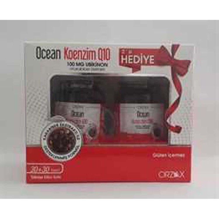 Ocean - Ocean Koenzim Q10 100 mg 30 + 30 Kapsül