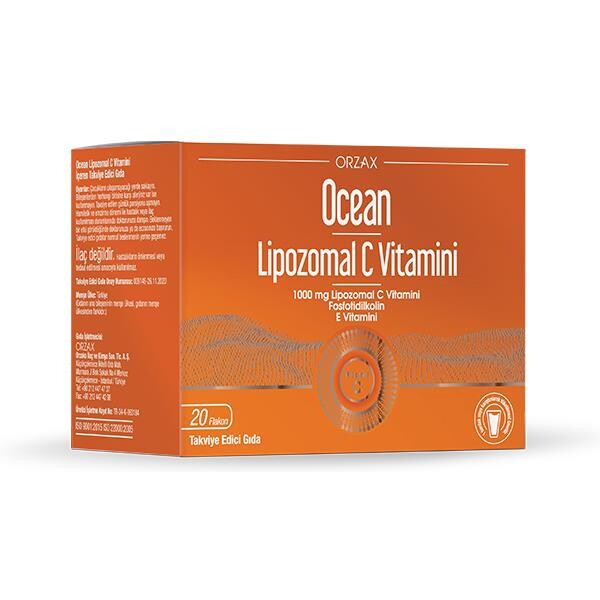 Ocean - Ocean Lipozomal C Vitamini 20 Flakon