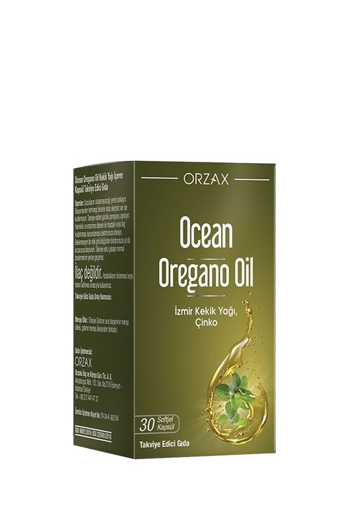 Ocean - Ocean Oregano Oil Takviye Edici Gıda 30 Kapsül