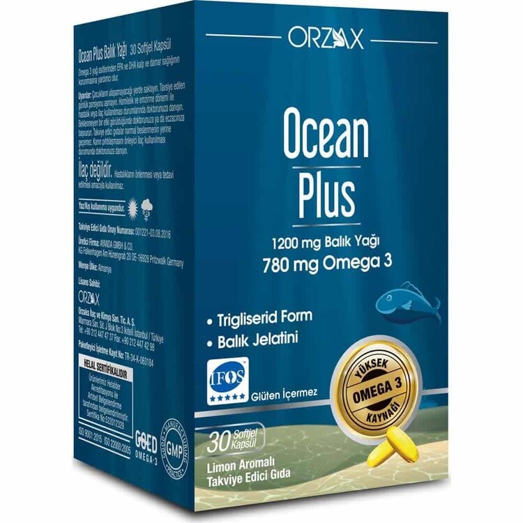 Ocean - Ocean Plus 1200 mg 30 Kapsül