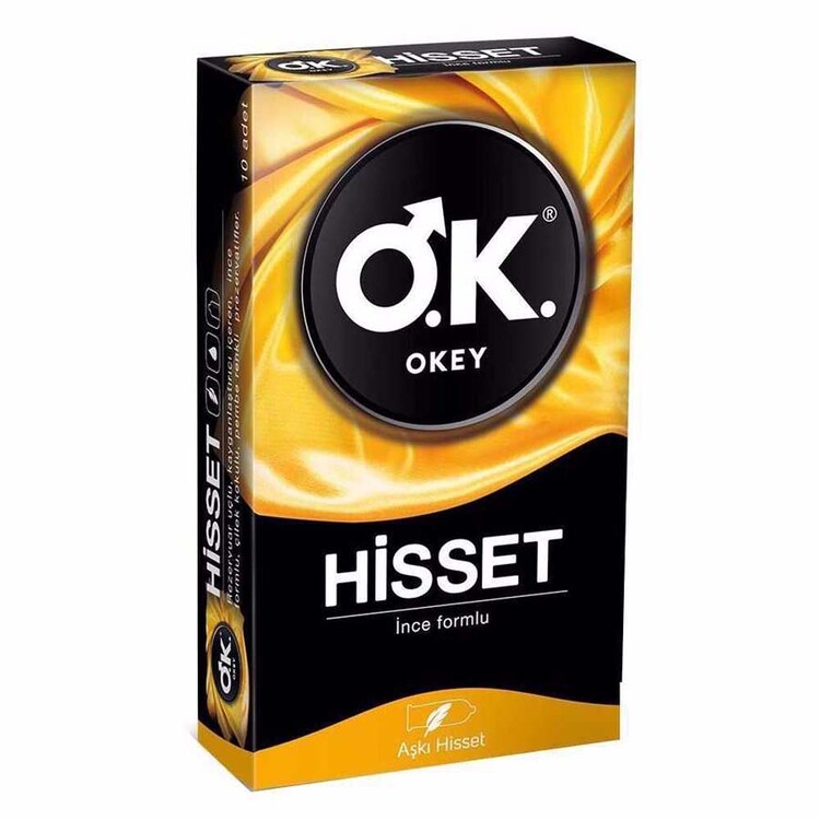 Okey - Okey Hisset Prezervatif 10Lu