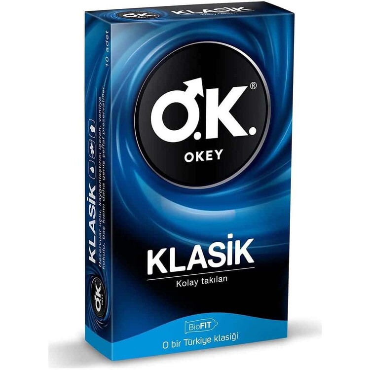 Okey - Okey Klasik Prezervatif 10lu