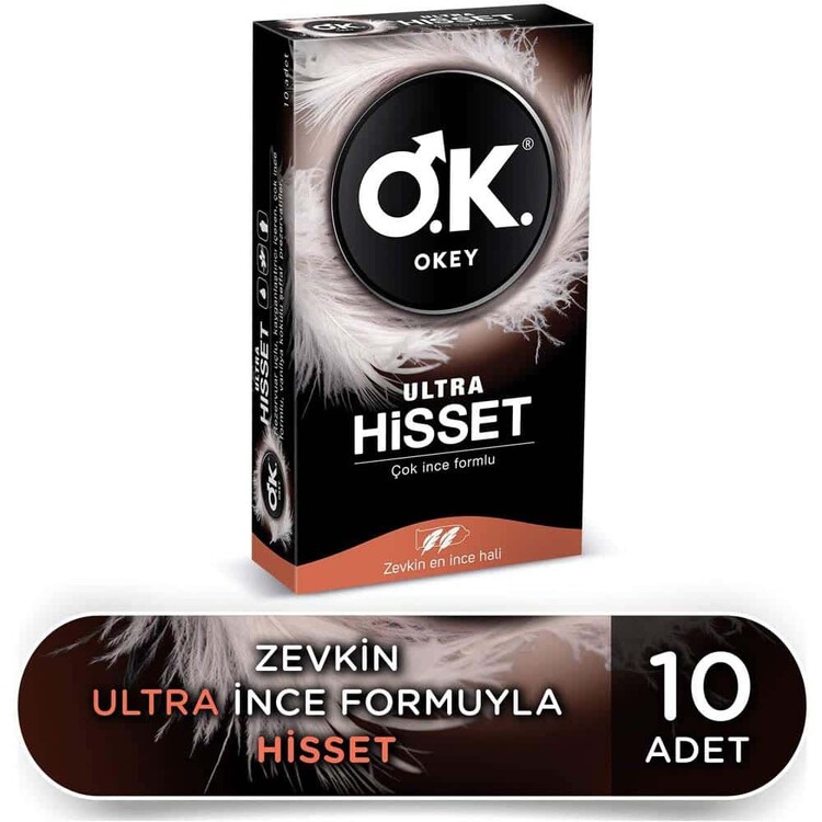 Okey - Okey Ultra Hisset Prezervatif 10lu