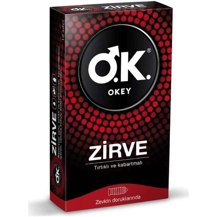 Okey - Okey Zirve Prezervatif 10lu