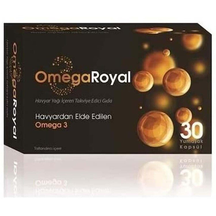 Omega Royal - Omega Royal Hayvar Balık Yağı 30 Kapsül