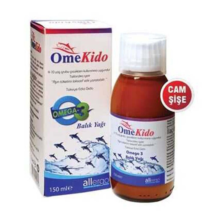 Allergo - Omekido Balık Yağı Şeftali & Mango Aromalı 150 ml