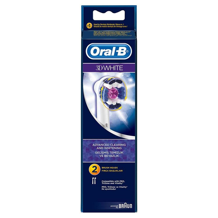 Oral-B 3D White Diş Fırçası Yedek Başlığı 2li