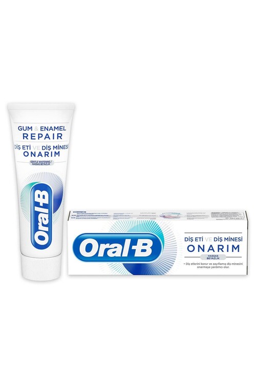 Oral-B - Oral-B Diş Eti Ve Diş Minesi Onarım Hassas Beyazlı