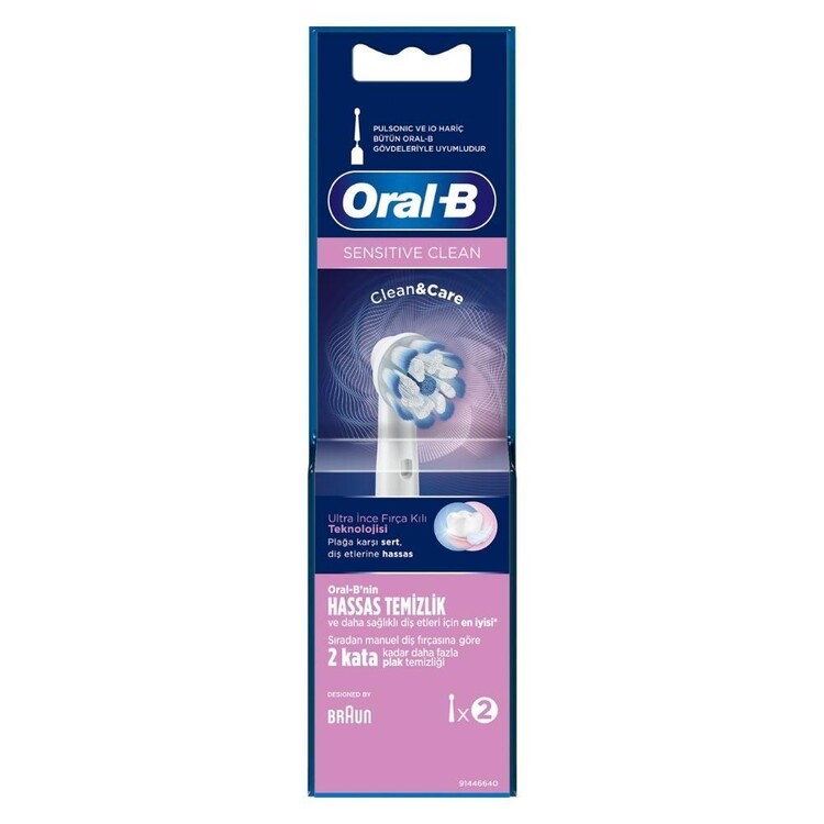 Oral-B - Oral-B Diş Fırçası Yedek Başlığı Sensitive 2li