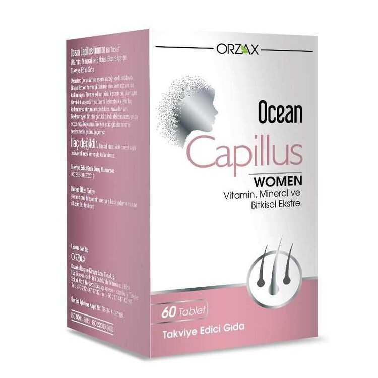 Ocean - Orzax Ocean Capillus Women 60 Tablet