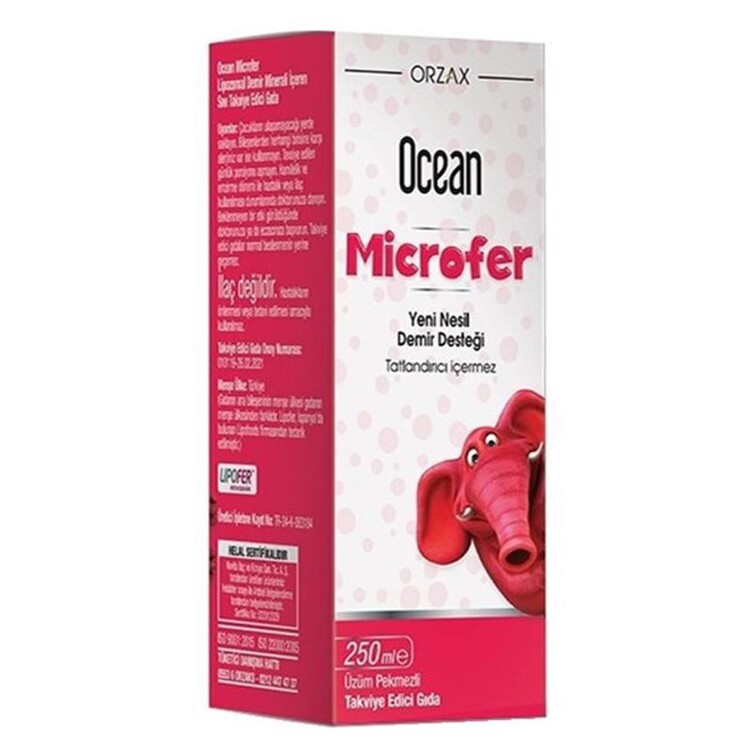 Orzax Ocean Microfer Demir Sıvı Takviye 