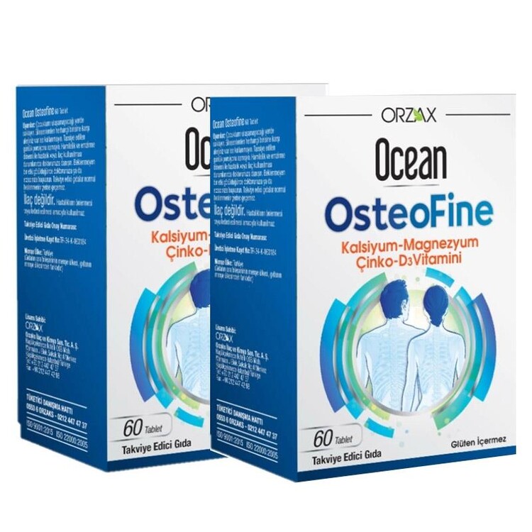 Ocean - Orzax Ocean OsteoFine Takviye Edici Gıda 60 Tablet