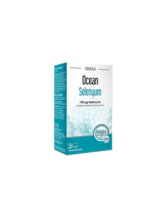 Orzax Ocean Selenyum Takviye Edici Gıda 30 Kapsül