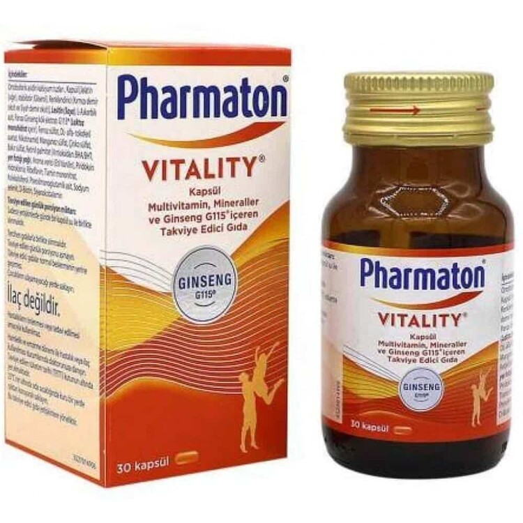 Pharmaton - Pharmaton Vitality 30 Kapsül