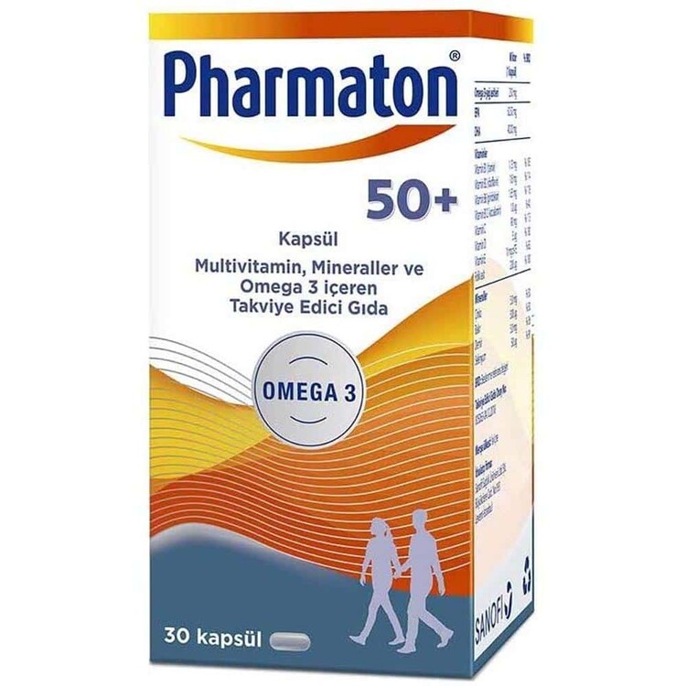 Pharmaton 50 Plus 30 Kapsül